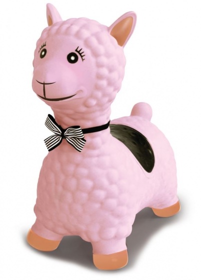 skippy animal Lama 47 cm pink