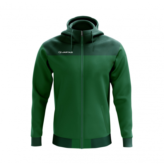 Jartazi športová bunda Bari Hoodie dámska polyesterová zelená veľkosť 34/36