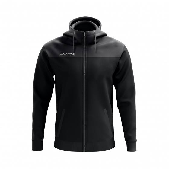 Jartazi športová bunda Bari Hoodie dámska polyesterová čierna veľkosť 38/40