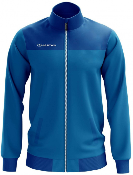 Jartazi športová bunda Bari junior polyester modrá veľkosť 158/164