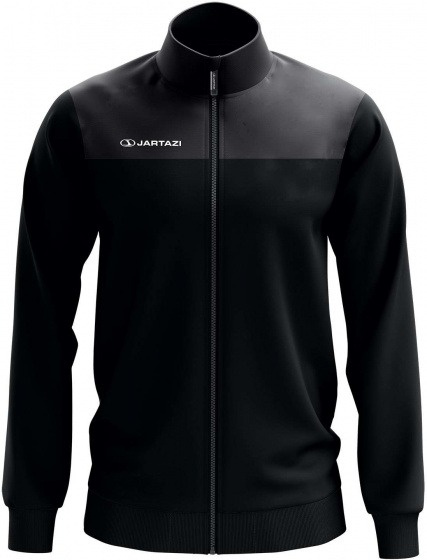 Jartazi športová bunda Bari junior polyester čierna veľkosť 146/152