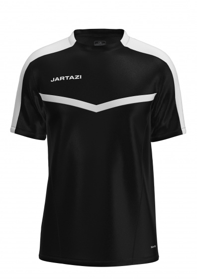 Jartazi športová košeľa Torino junior polyester čierno/biela veľkosť 128