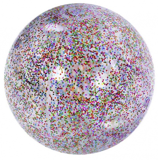Jilong plážová lopta Summer and Joy nafukovacia 50 cm trblietavá