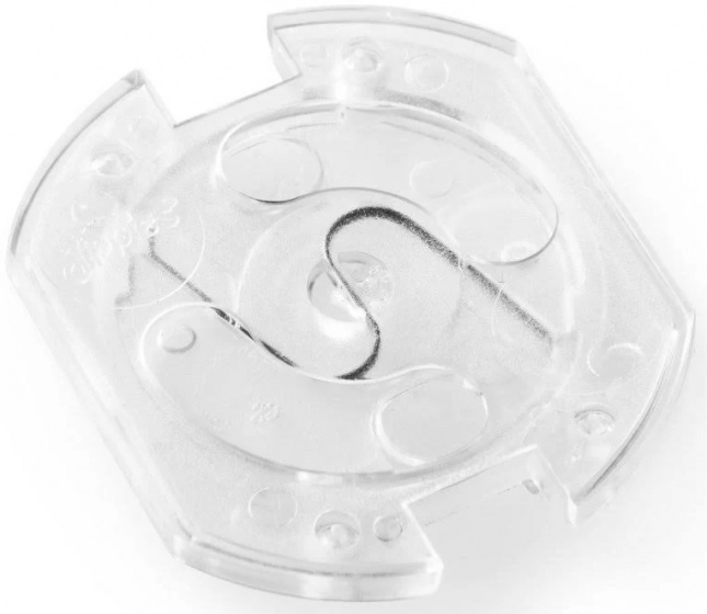 Jippie's stopcontactbeveiligers draaistop transparant 5 stuks Jippie's stopcontactbeveiligers draaistop transparant 5 stuks