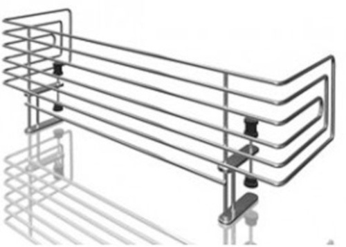 Jippie's fornuisrek Reer 60 x 14 cm RVS zilver Jippie's fornuisrek Reer 60 x 14 cm RVS zilver