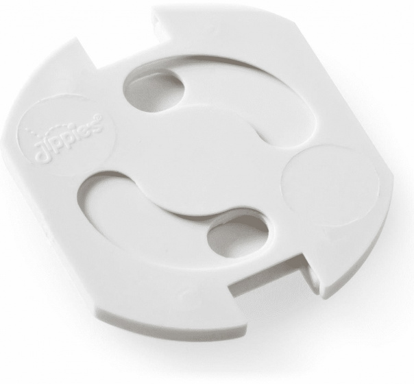 Jippie's stopcontactbeveiligers draaistop wit 5 stuks Jippie's stopcontactbeveiligers draaistop wit 5 stuks
