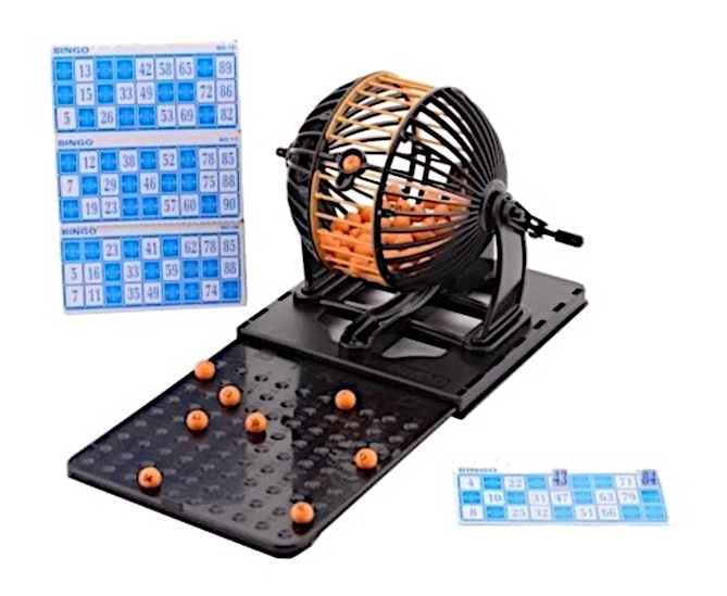 Johntoy hra bingo s radom