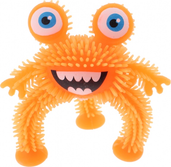 three-legged monster 10 cm orange