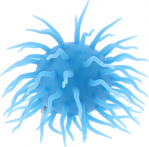 fluffy ball with light blue 120 mm