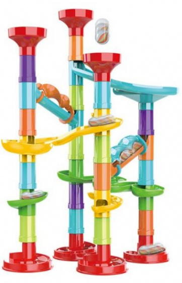 Johntoy mramorová dráha Super Run Set junior 24,5 x 19 cm 50diel