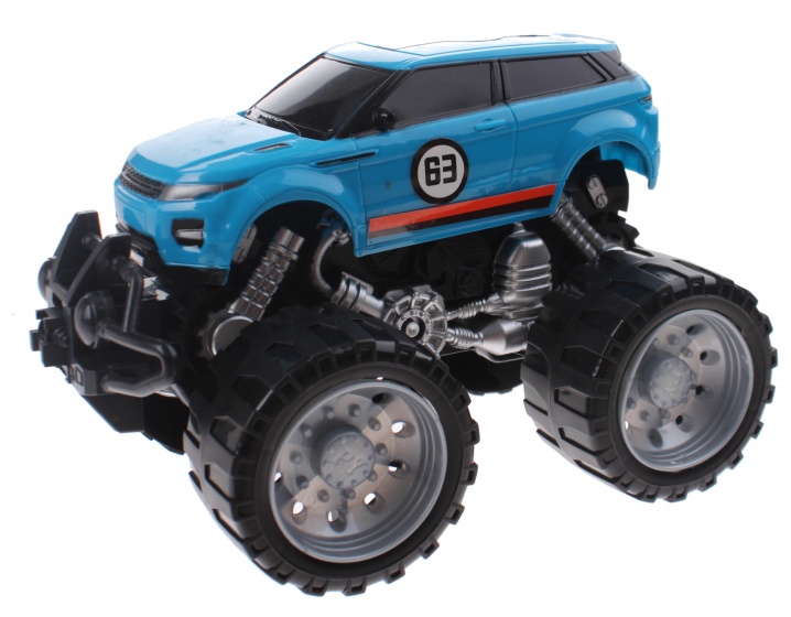 Johntoy Monstertruck Infinite Power friction 18 cm modrá