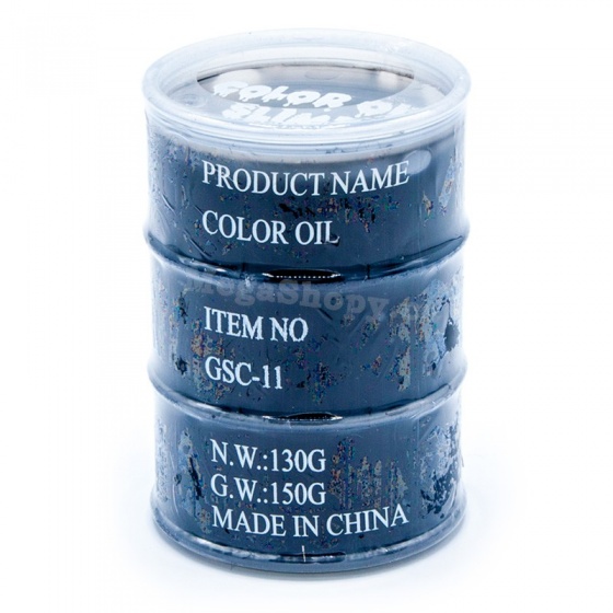 Oil tank slime oil 8 cm black
