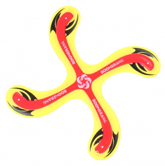 Outdoor Fun Boomerang Yellow 25 cm