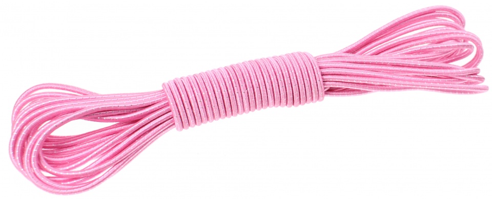 Outdoor Fun spring elastic 10 meter pink