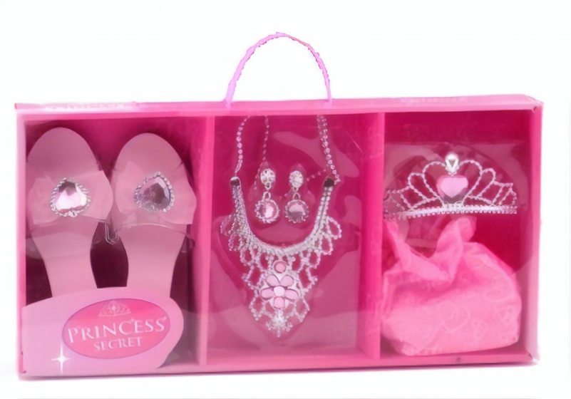 Johntoy Princess Secret Princess Playing Pink 7-dielna
