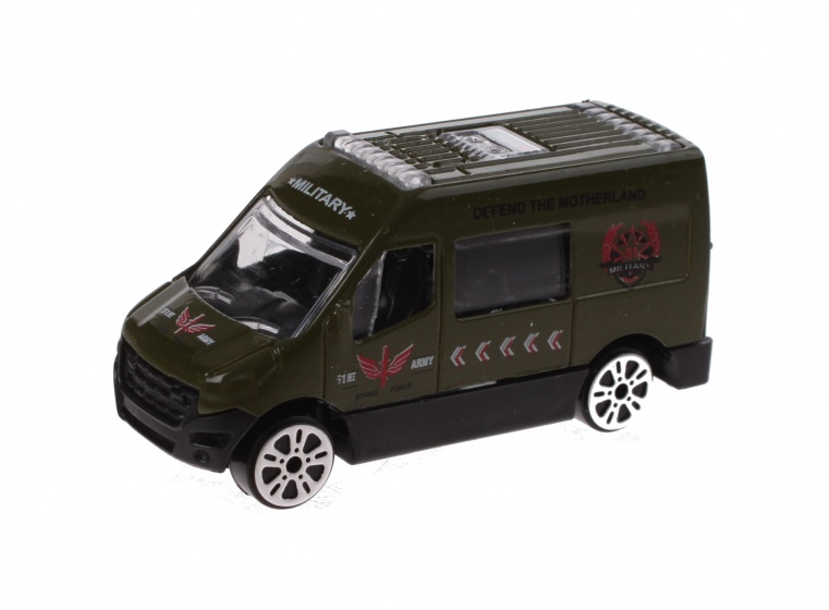 Johntoy maketa dodávky 1:64 zelená 7 cm