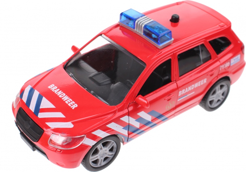 Super Cars 112 fire engine with light and sound 13 cm