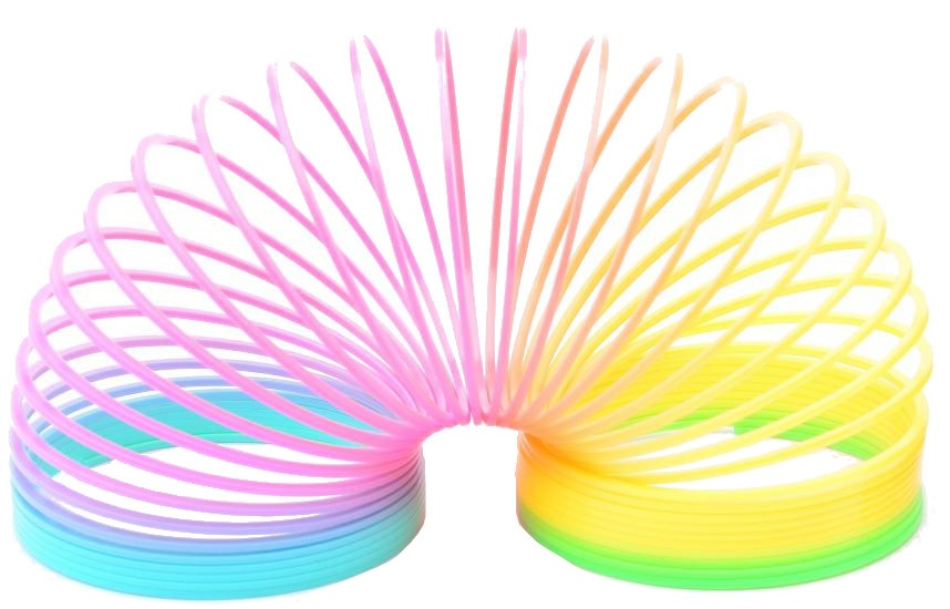 step spring rainbow 80 x 65 mm