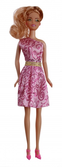 Jonotoys tienerpop laura roze 30 cm