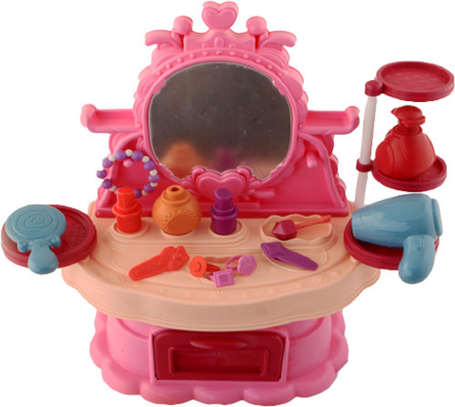 Jonotoys toaletný stolík junior 25,5 x 23 x 17 cm ružový 24dielny