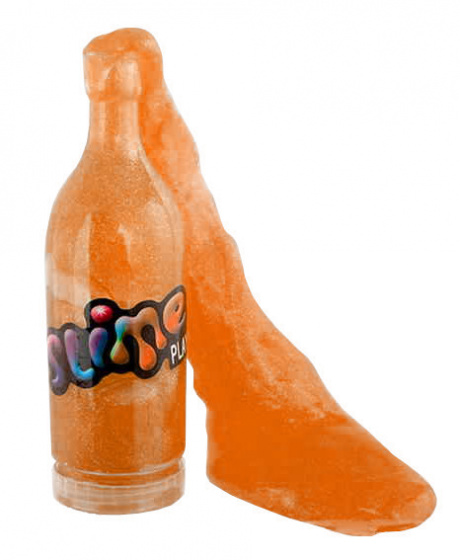 mucus bottle 100 grams orange