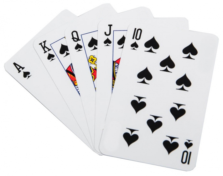 Jonotoys hracie karty 6 x 8,5 cm biele 1 sada