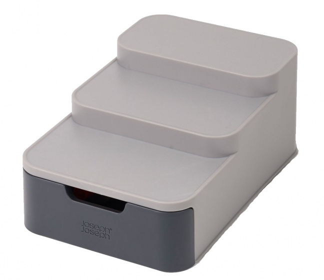 Joseph Joseph organizer Compact 11 x 17 x 26 cm grijs/blauw Joseph Joseph organizer Compact 11 x 17 x 26 cm grijs/blauw