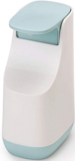 Joseph Joseph zeepdispenser 350 ml polypropyleen wit/blauw Joseph Joseph zeepdispenser 350 ml polypropyleen wit/blauw