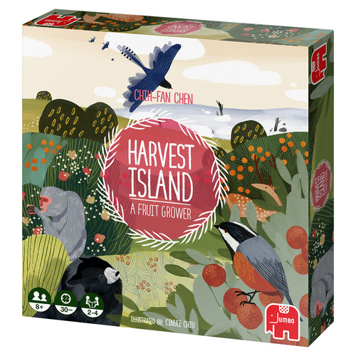 Jumbo gezelschapsspel harvest island