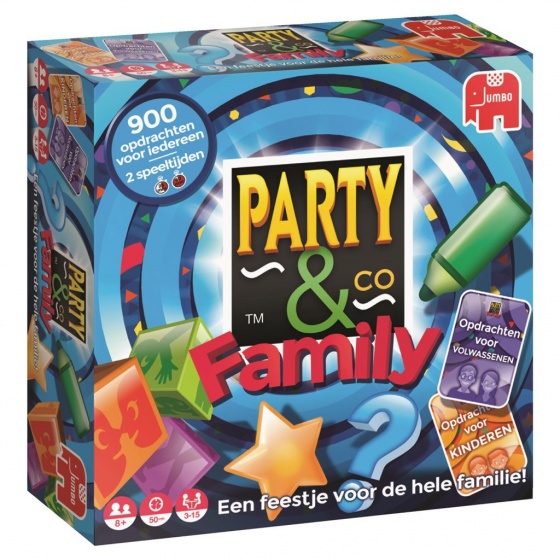 Jumbo gezelschapsspel party & co family