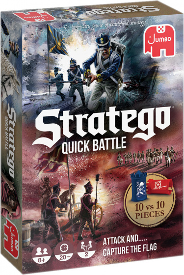 Jumbo strategická hra Stratego Quick Battle