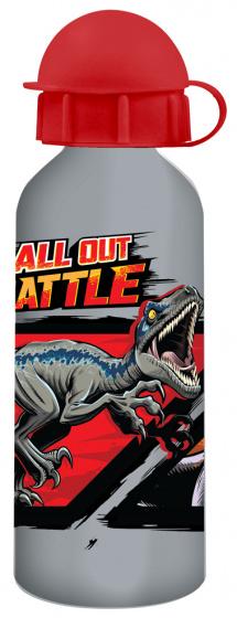 bottle junior 500 ml aluminium red/grey