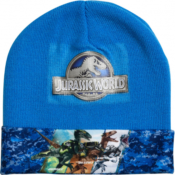 beanie boys acrylic blue/dark blue one-size