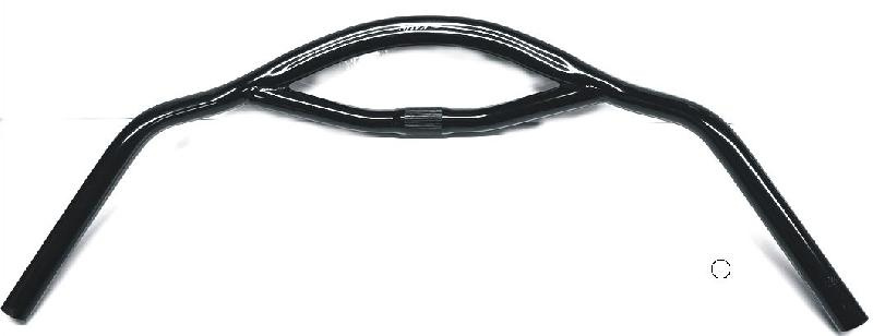 Kalloy stuurbocht moederfiets 22,2 mm zwart