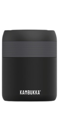 Kambukka obedár Bora 600 ml nerez matná čierna