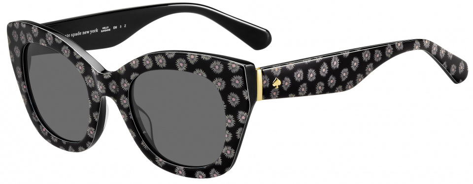 Kate Spade slnečné okuliare Jalena dámske kat. 3 polarizované čierne
