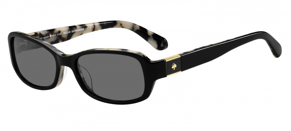 Kate Spade slnečné okuliare Paxton2ladies polarizačné čierne/sivé