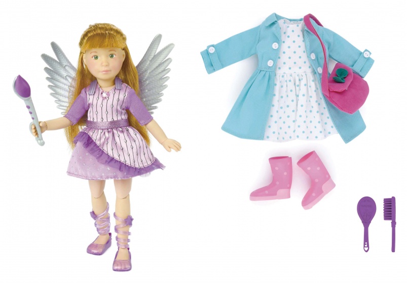 Käthe Kruse cruselings Súprava pre bábiky Chloe deluxe fialová