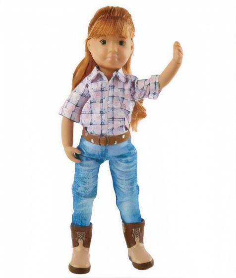 Käthe Kruse tienerpop cowgirl 23 cm