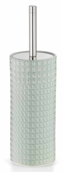 Kela WC kefa Lenora 35,5 x 10 cm porcelánová mätovozelená