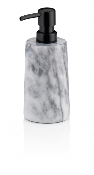 Kela dávkovač mydla Varda 250 ml 18 x 7 cm mramor biely