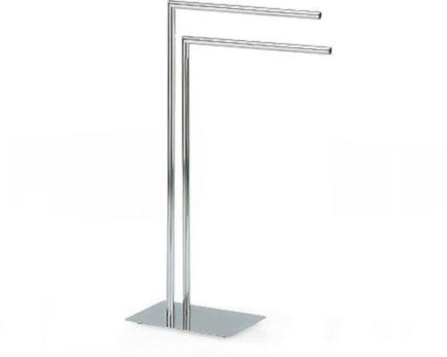 Kela vešiak na uteráky Štýl 30 x 81 cm oceľová strieborná