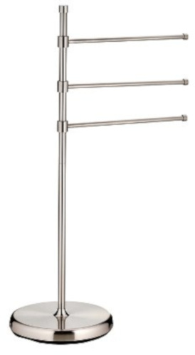 Kela vešiak na uteráky Wega 91 cm oceľová strieborná