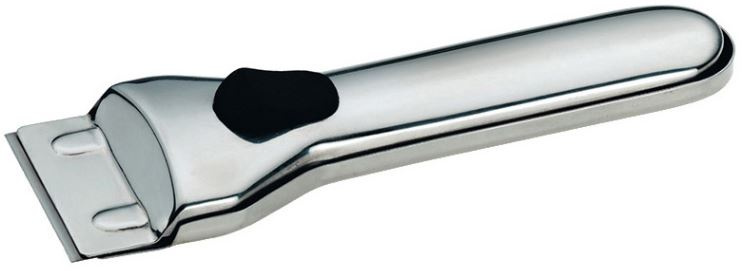 Kela Keuken škrabka na varnú dosku Vision 13,5 x 4,5 cm nerez strieborná