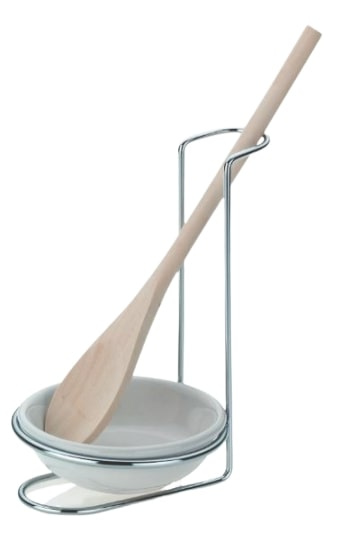Kela Keuken lepelhouder Butler 12 x 6 cm staal grijs/zilver Kela Keuken lepelhouder Butler 12 x 6 cm staal grijs/zilver