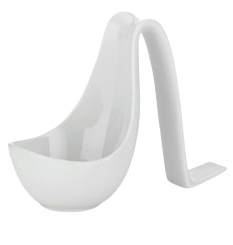 Kela Keuken držiak lyžice Cuchara 20 x 10 cm porcelánová biela