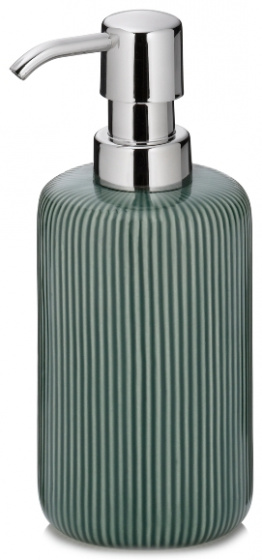 Kela dávkovač mydla Ava 350 ml 17,5 x 7,5 cm keramický zelený