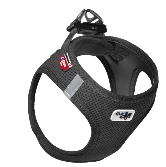 air-Mesh dog harness 6-9 kg polyester black