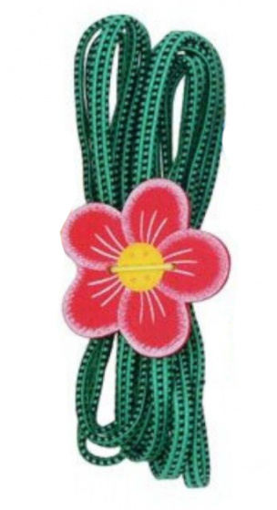 spring elastic junior 300 cm elastane green