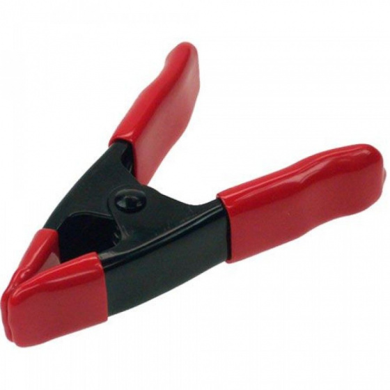 Kids At Work tentklemmen zwart/rood 10,5 cm 2 stuks